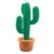 Aufblasbarer Kaktus